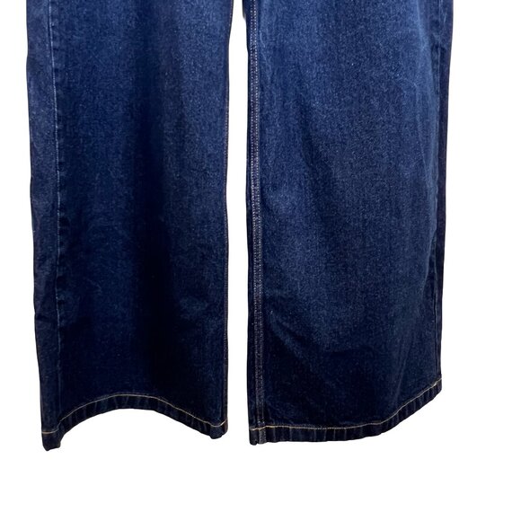 Pull & Bear Wide Leg Baggy Jeans Size 10 - Picture 3 of 10